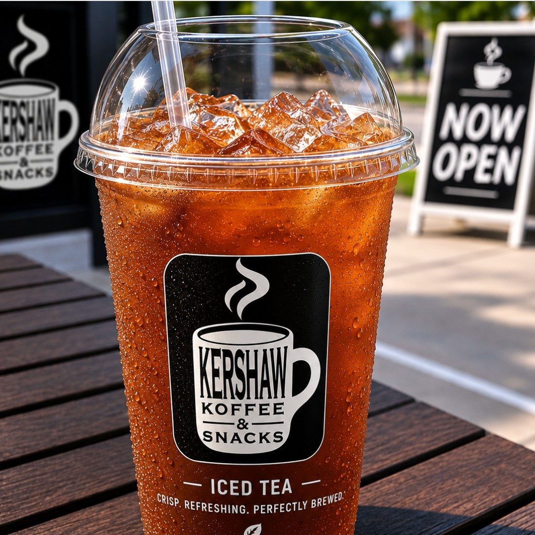 20 Ounce Iced Tea.