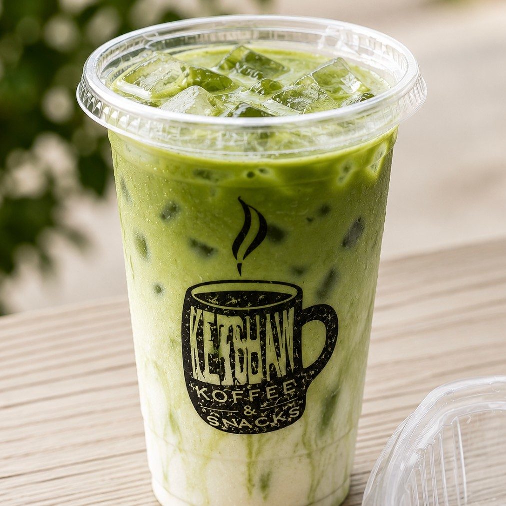 Matcha Latte Iced.